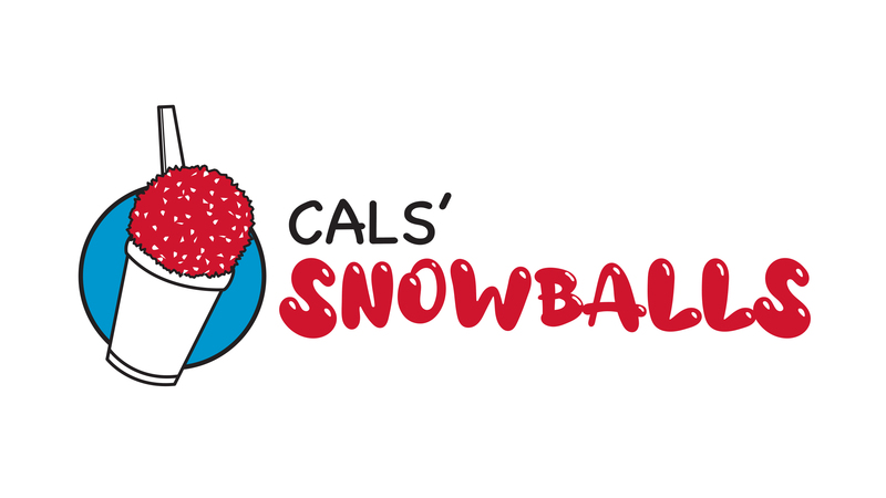Cal's snowballs logo mark