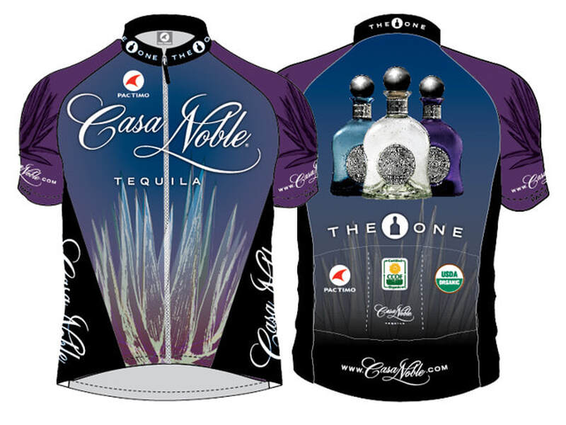 Casa Noble tequila cycling jerseys