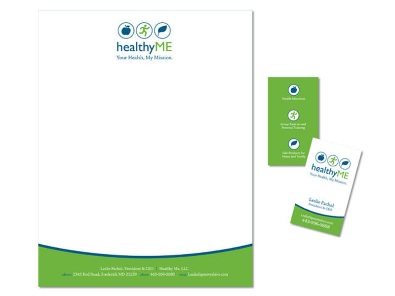 Healthy Me identity package