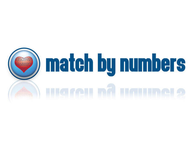 Match by numbers logo mark
