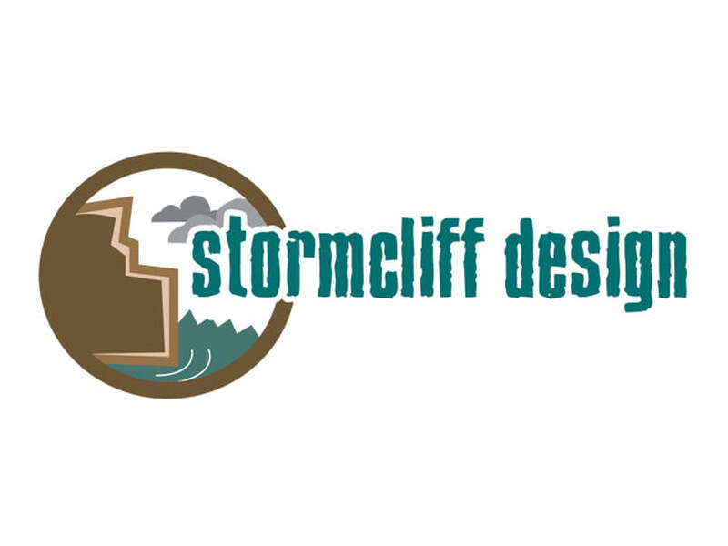 Stormcliff design studio logo mark
